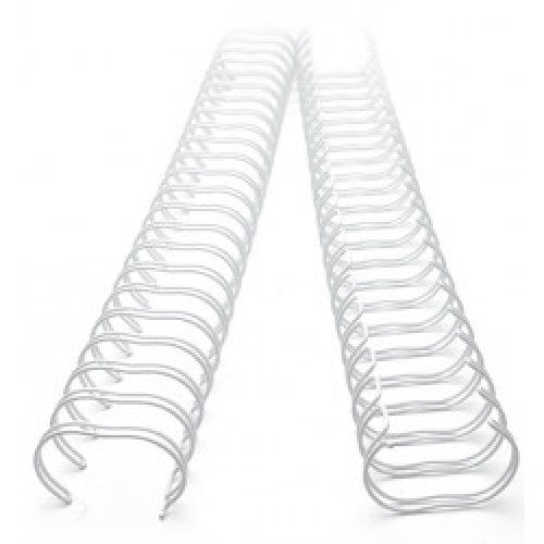 DSB BINDING WIRE 7.9MM 100/BOX WHITE 3:1 - Al Masam Stationery LLC Main image