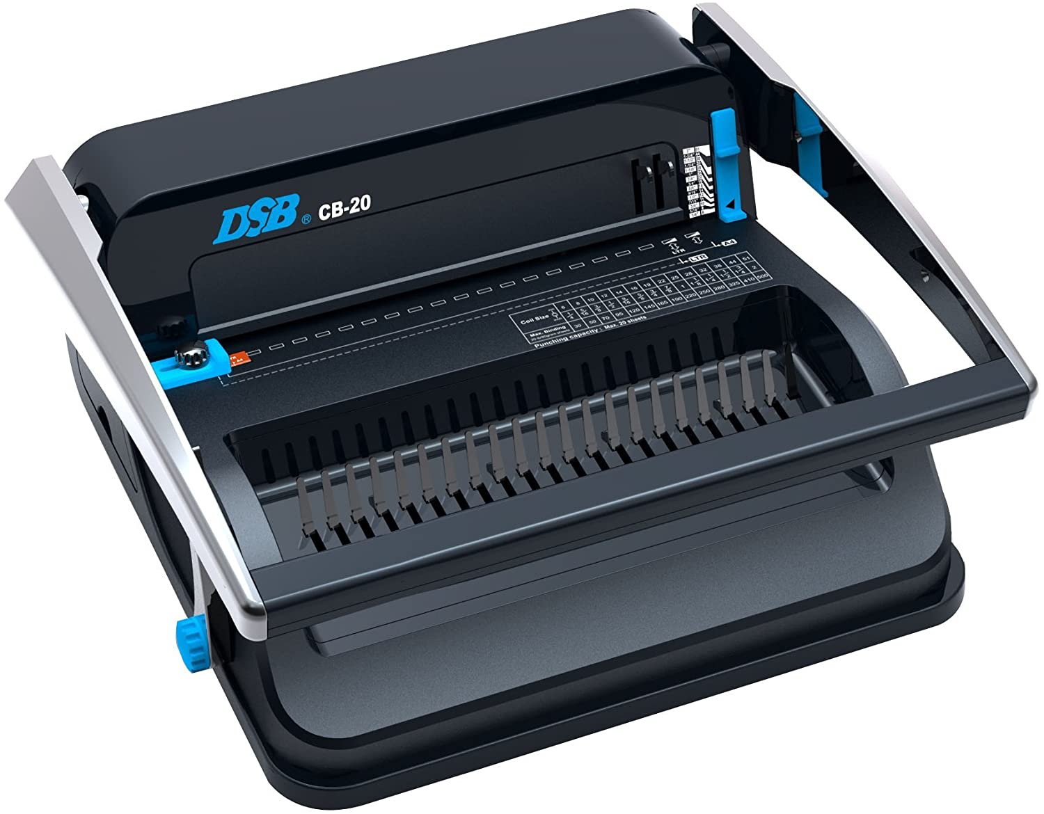 DSB COMB BINDING MACHINE TANGO DSBCB20 - Al Masam Stationery LLC Main image