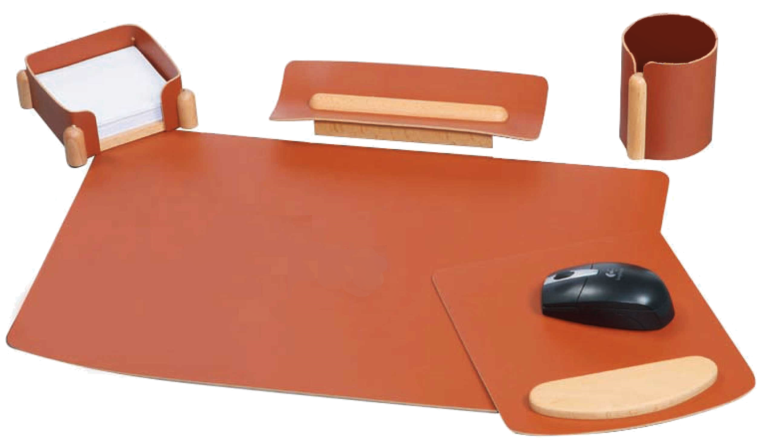 AMS- DT - 607 - ELQAT - 5 Item Desk Set - Al Masam Stationery LLC