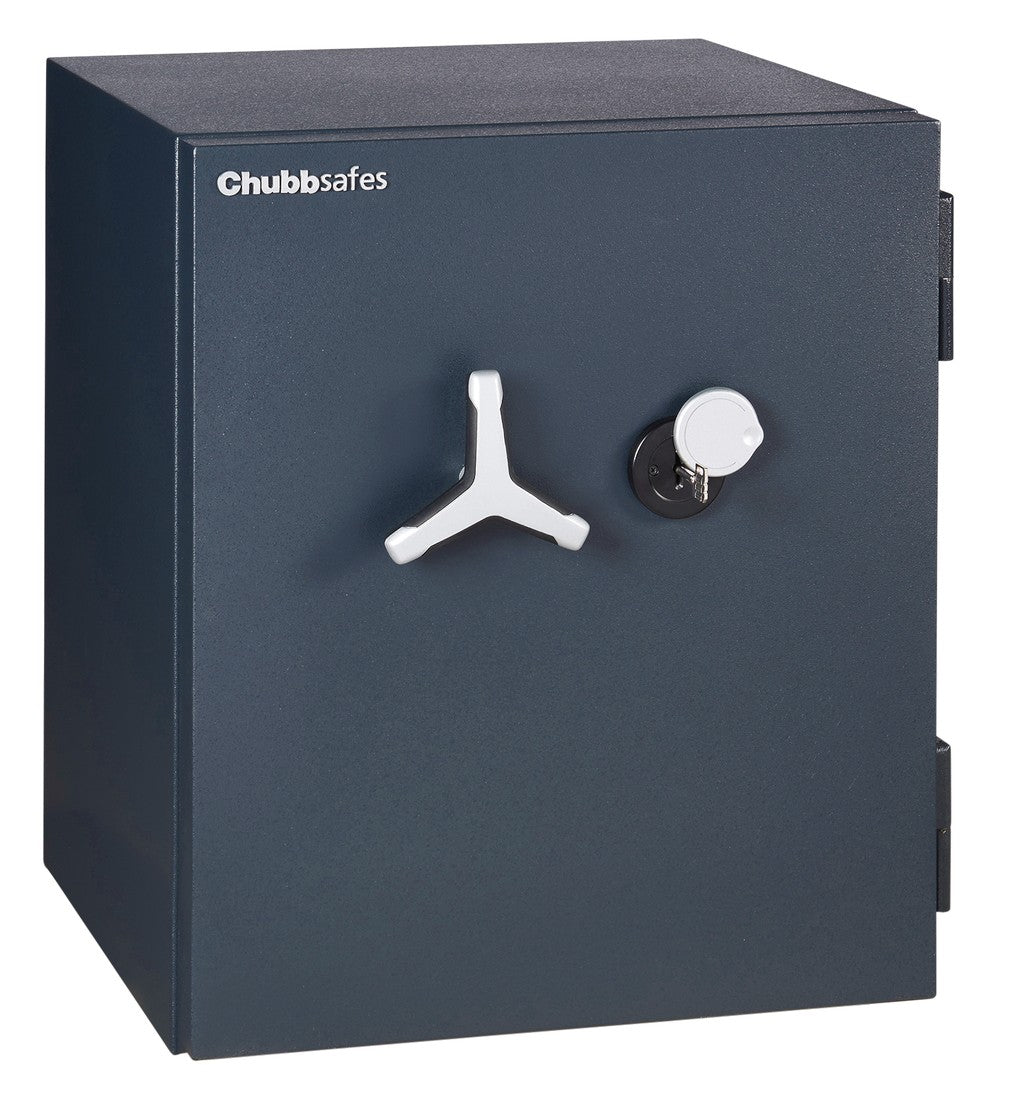 CHUBBSAFES DUOGUARD GRADE I MODEL 110 CERTIFIED FIRE & BURGLAR RESISTANT SAFE Locking:  EN 1300 Class A Key Lock - Al Masam Stationery LLC
