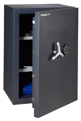 CHUBBSAFES DUOGUARD GRADE I MODEL 150 CERTIFIED FIRE & BURGLAR RESISTANT SAFE Locking:  EN 1300 Class B Electronic lock - Al Masam Stationery LLC