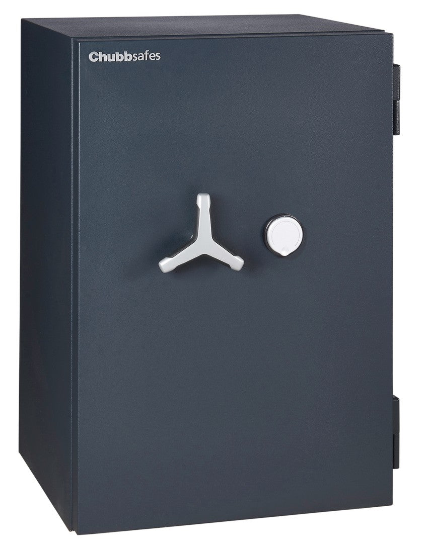 CHUBBSAFES DUOGUARD GRADE I MODEL 150 CERTIFIED FIRE & BURGLAR RESISTANT SAFE Locking:  EN 1300 Class A Key lock - Al Masam Stationery LLC