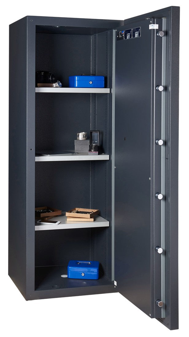 CHUBBSAFES DUOGUARD GRADE I MODEL 300 CERTIFIED FIRE & BURGLAR RESISTANT SAFE Locking:  EN 1300 Class A Key lock - Al Masam Stationery LLC