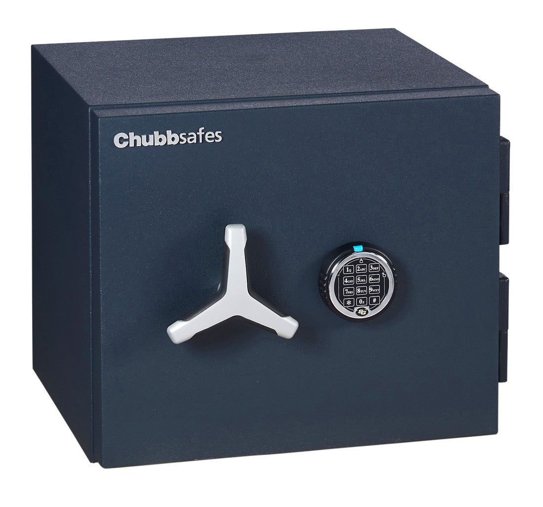 CHUBBSAFES DUOGUARD GRADE I MODEL 40 CERTIFIED FIRE & BURGLAR RESISTANT SAFE Locking:  EN 1300 Class B Electronic lock - Al Masam Stationery LLC