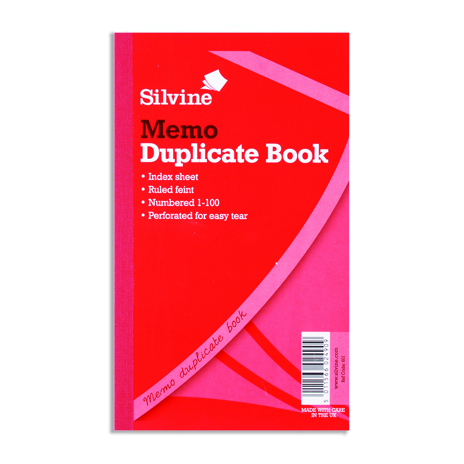 Duplicate Book Silvine 601 - Al Masam Stationery LLC Main image