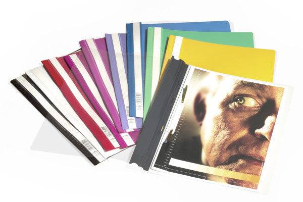 Durable 2570 Plastic File with metal clip - Green - Al Masam Stationery LLC