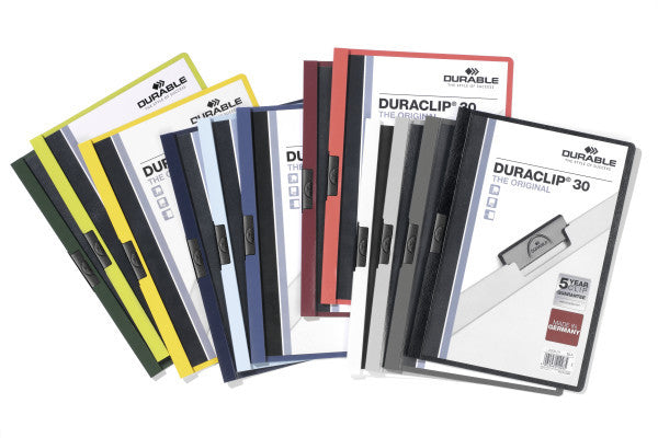 Durable Duraclip 2200 Punchless File A4 Size - Al Masam Stationery LLC