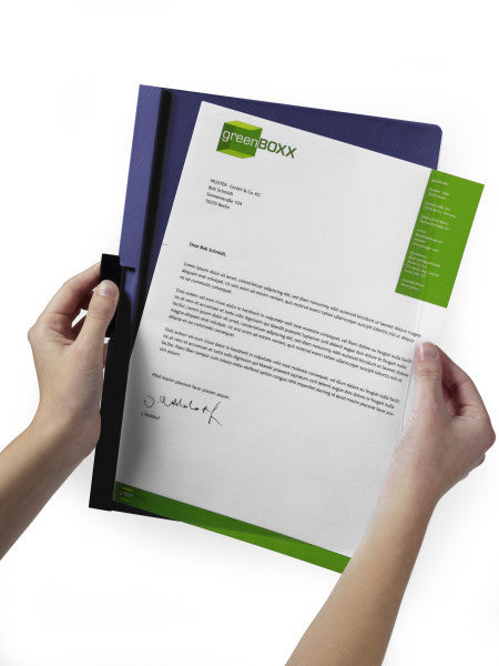 Durable Duraclip 2200 Punchless File A4 Size - Al Masam Stationery LLC