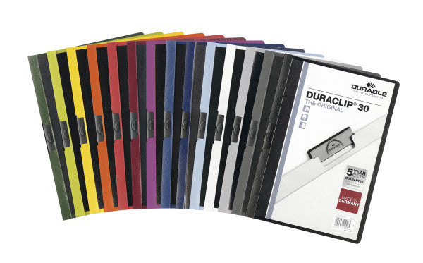 Durable Duraclip 2200 Punchless File A4 Size - Al Masam Stationery LLC