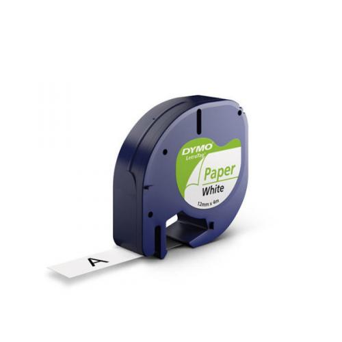 DYMO TP 12MMX4M PAPER WHT - Al Masam Stationery LLC