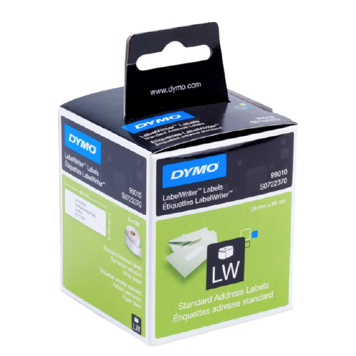 DYMO ADD.LABEL 28X89MM 2X130 - Al Masam Stationery LLC Main image