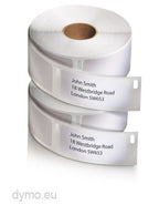 DYMO ADD.LABEL 28X89MM 2X130 - Al Masam Stationery LLC