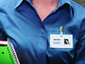 DYMO LARGE NAME BADGE CARD 62x106  250 NA - Al Masam Stationery LLC Main image