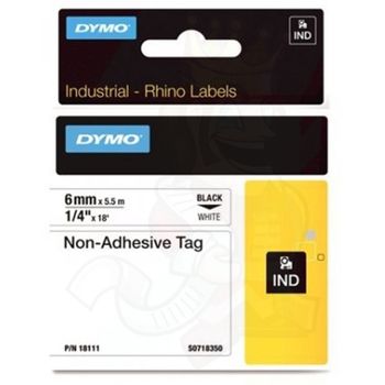 DYMO RH TAG WHITE 19mm (18114) - Al Masam Stationery LLC Main image