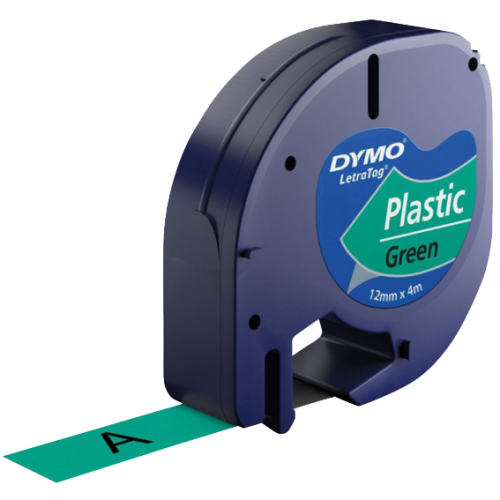 DYMO TP 12MMX4M METALLIC GREEN TAPE (91209) - (DYS0721740) Main image