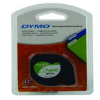 DYMO TP 12MMX4M PAPER WHT - Al Masam Stationery LLC