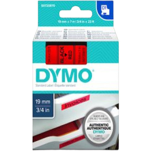 DYMO TP 19/7 RED D1 (45807) - Al Masam Stationery LLC Main image