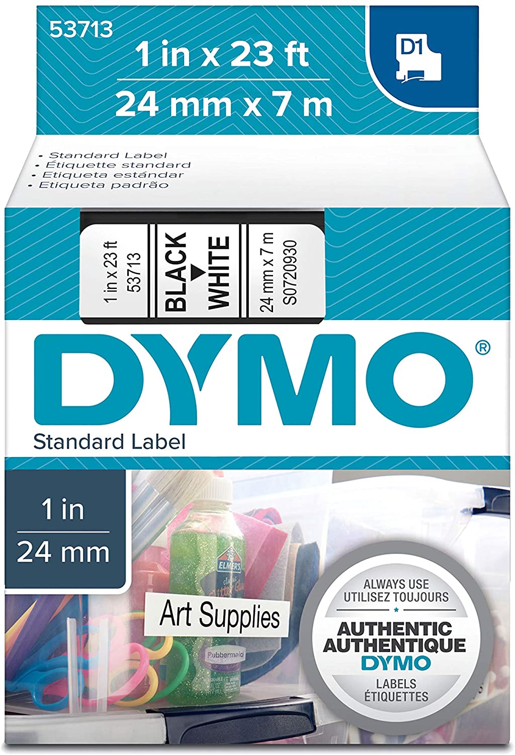 DYMO TP 24/7 WHITE D1 - Al Masam Stationery LLC Main image