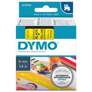 DYMO TP 6/7 YELLOW D1 - Al Masam Stationery LLC Main image
