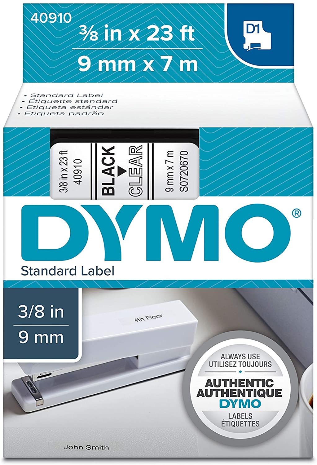 DYMO TP 9/7 TRANS D1 (40910) - Al Masam Stationery LLC Main image