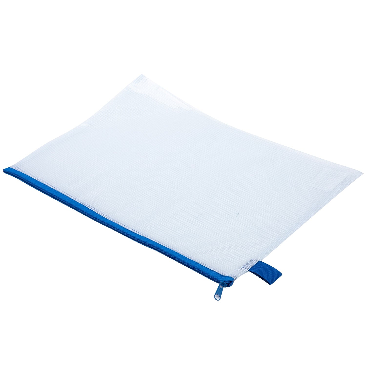 Deli PVC Mesh Zip Bag A4 4C - Al Masam Stationery LLC