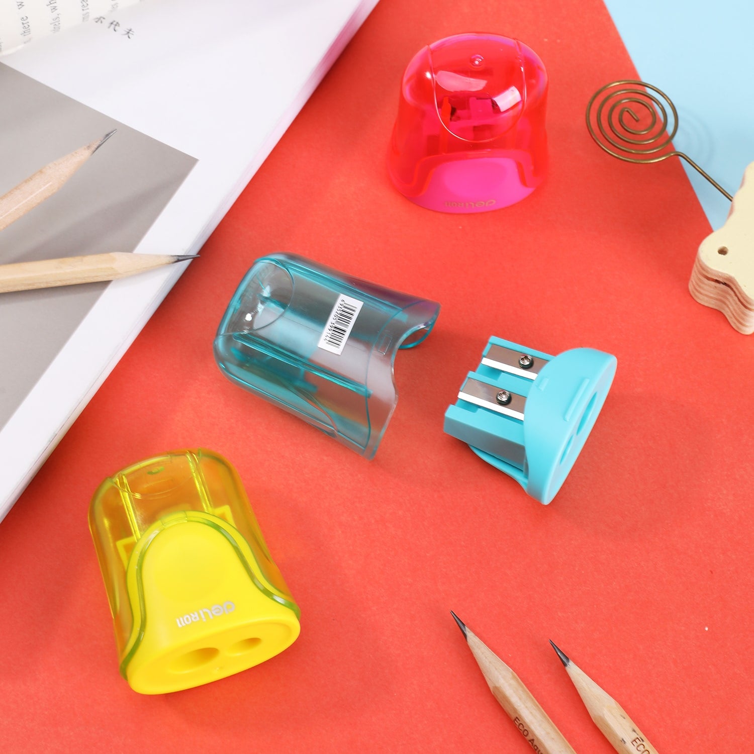 Deli 2 hole - for pencil φ8mm/φ12mm - Al Masam Stationery LLC