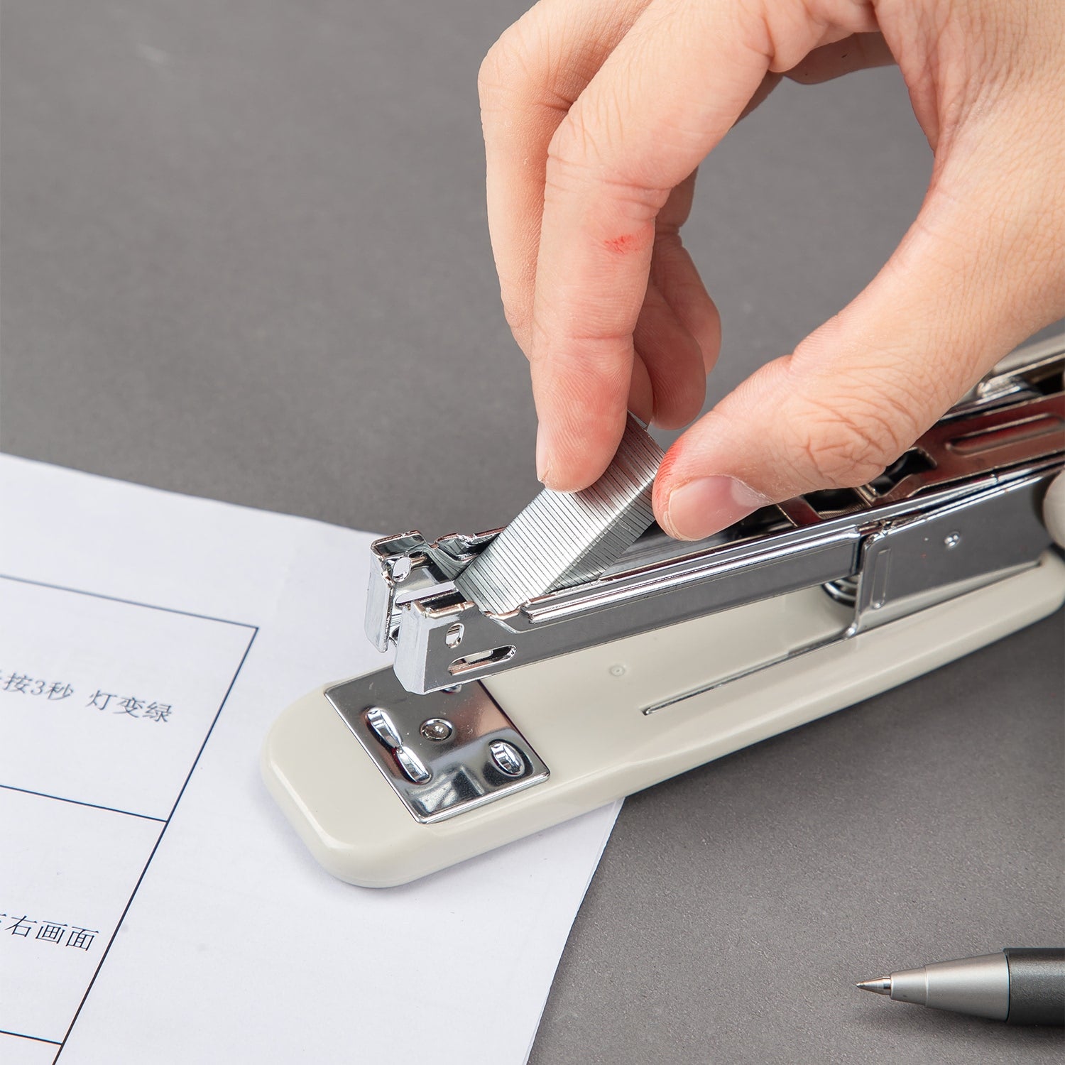 Deli Stapler Half Strip 25sheets - Al Masam Stationery LLC