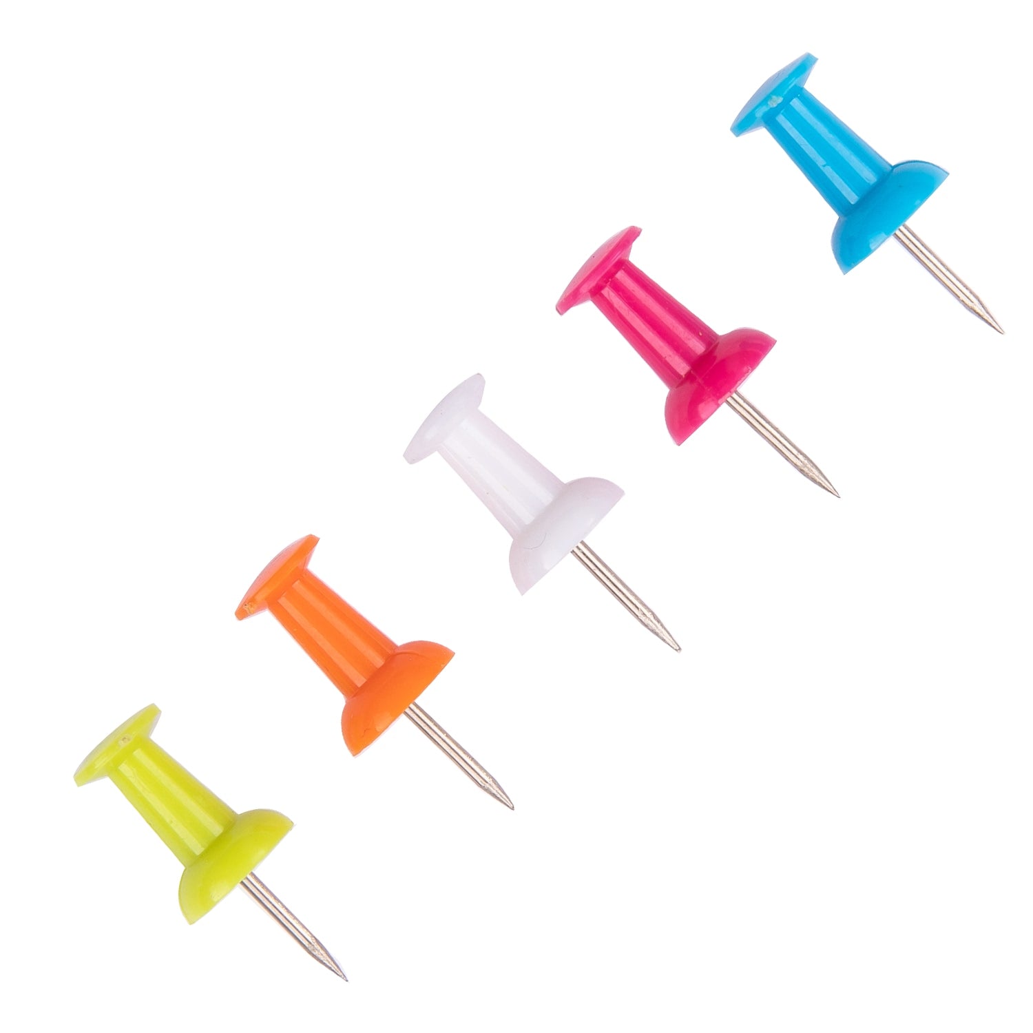 Deli Color Push Pins 23mm - Al Masam Stationery LLC