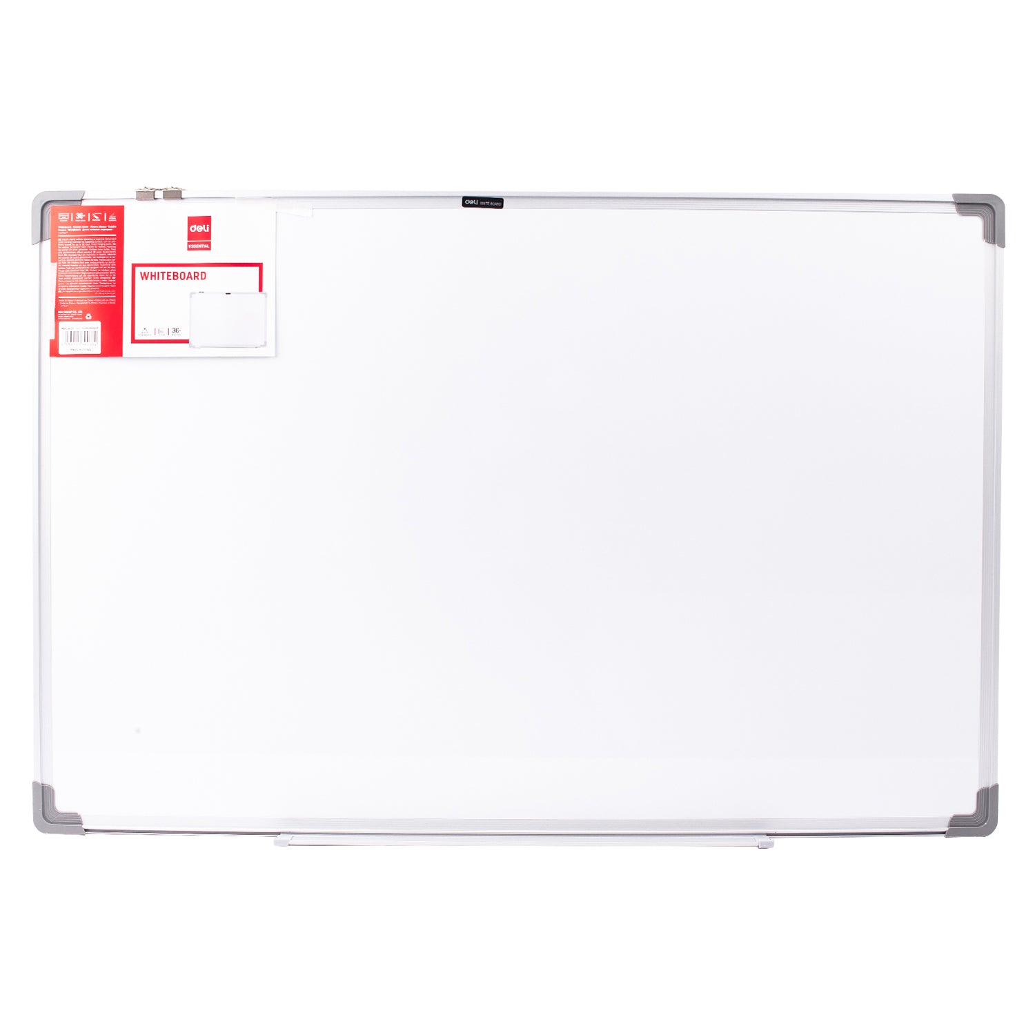 Deli Magnetic Whiteboard 600×900mm 24In×36In - E39033A - Al Masam Stationery LLC