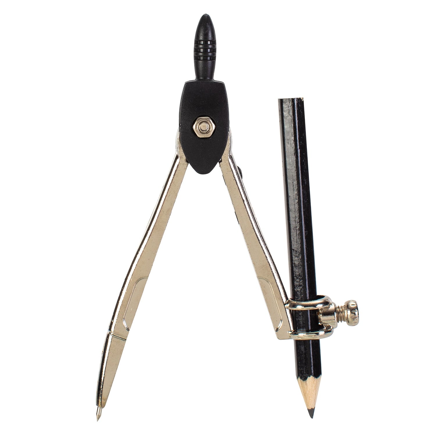 Deli Zamak Compass w/pencil - Al Masam Stationery LLC