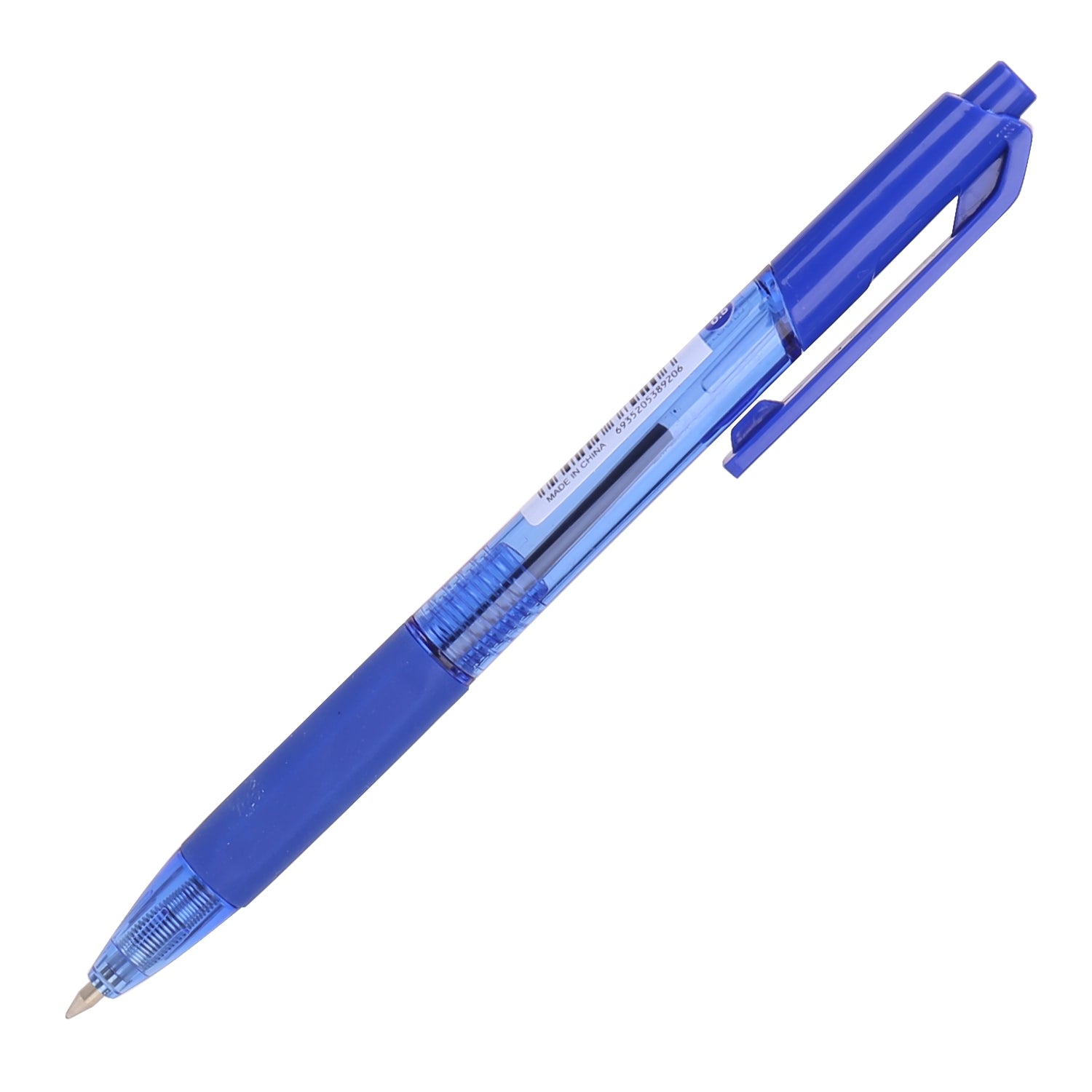 Deli Ball Point Pen Bullet tip 0.5mm - (Blue) - Al Masam Stationery LLC