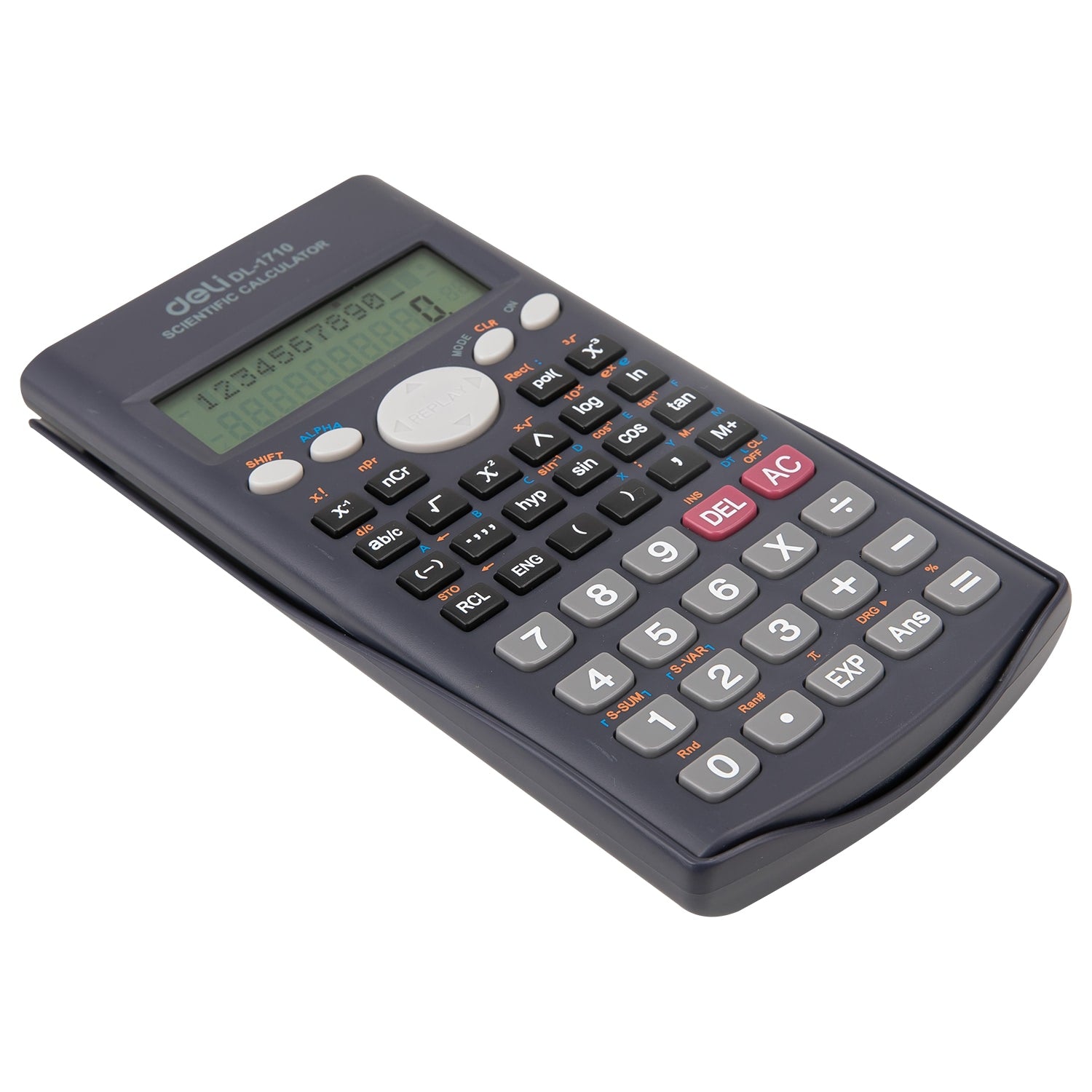 Deli 240F Scientific Calculator 10+2 Digits - Al Masam Stationery LLC