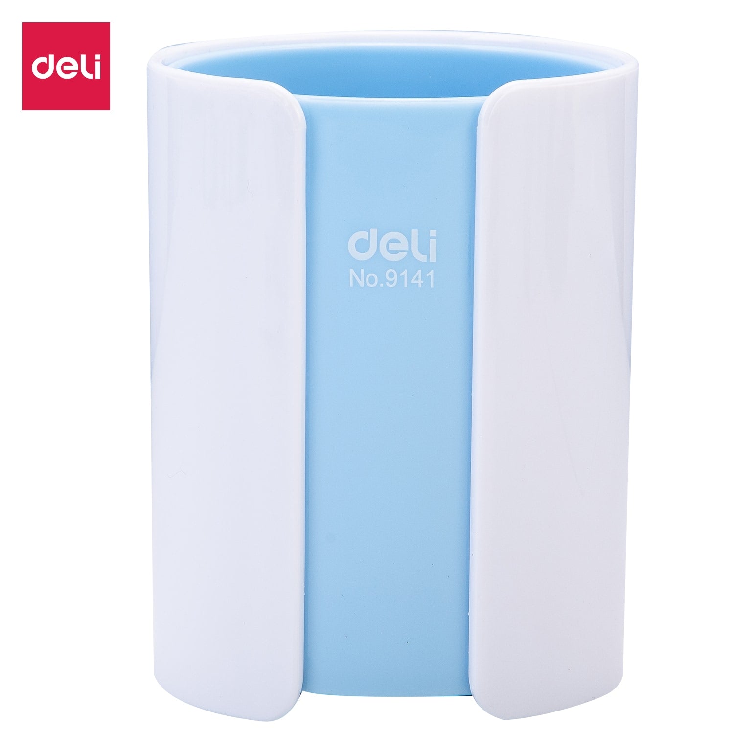 Deli PS Dual Color Pen Holder 82x106mm - Al Masam Stationery LLC