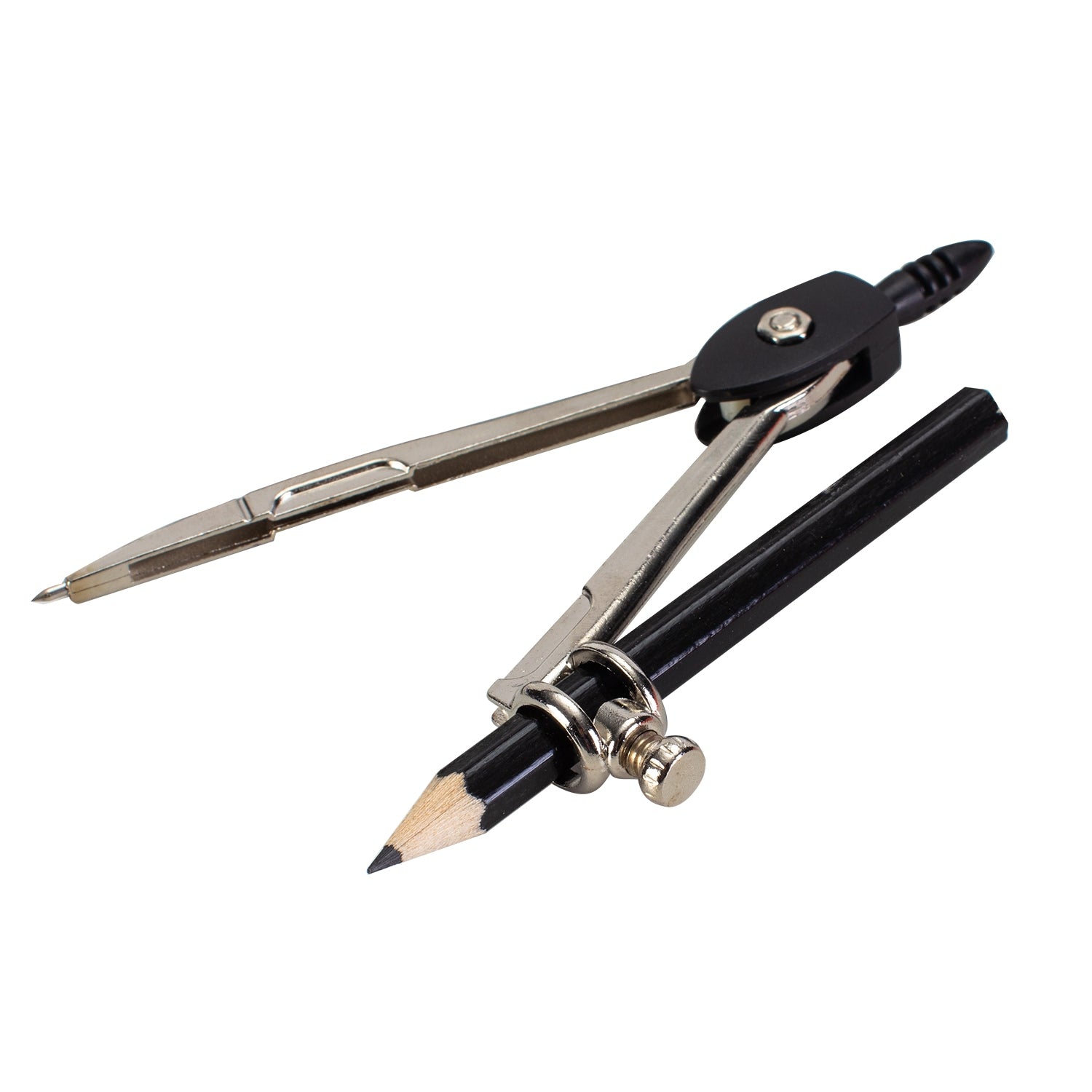 Deli Zamak Compass w/pencil - Al Masam Stationery LLC