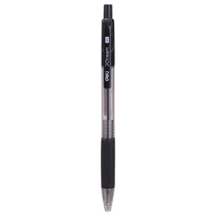 Deli Ball Point Pen Bullet tip 0.5mm - (Black) - Al Masam Stationery LLC