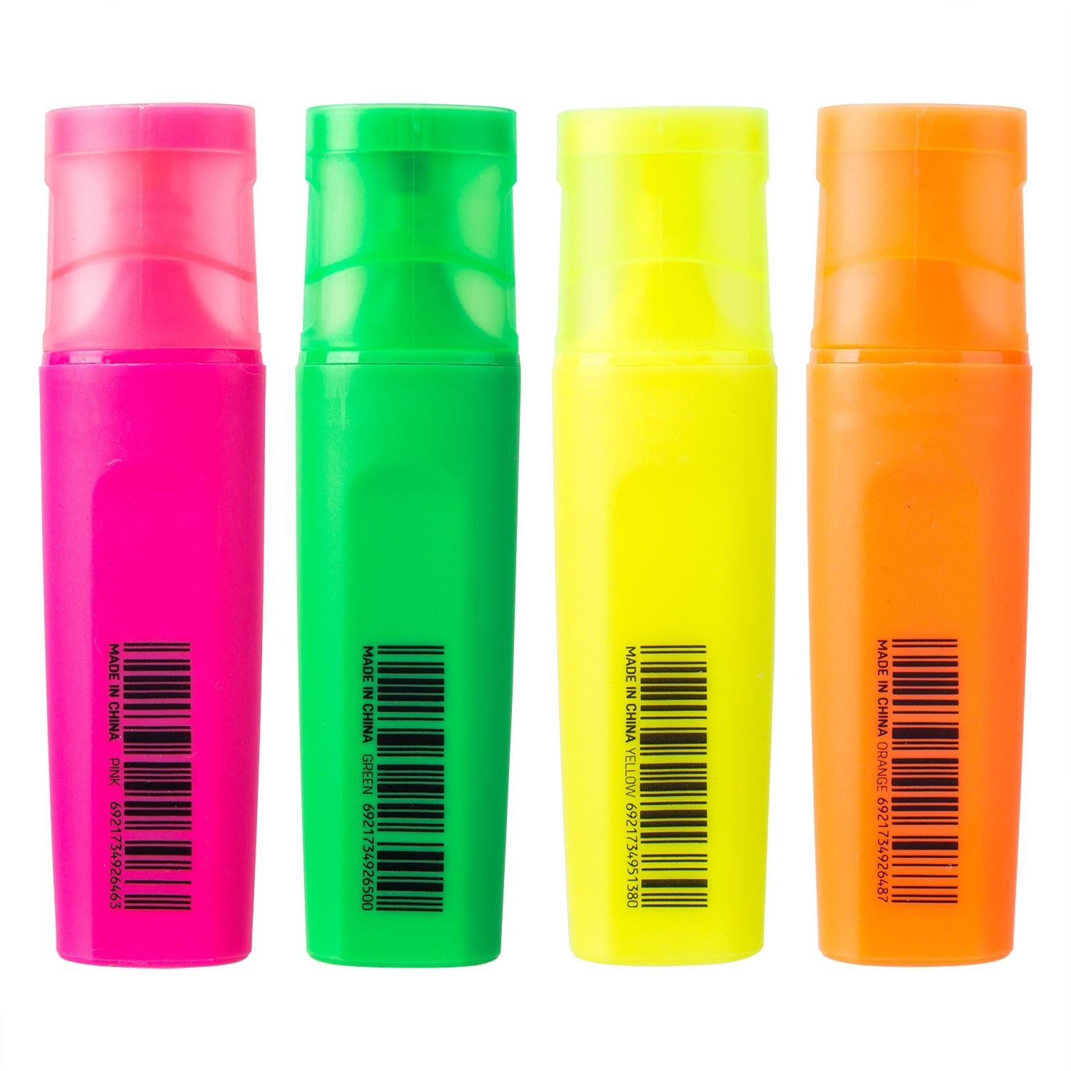 Deli Highlighter Chisel 1-5mm 4 Colours - Al Masam Stationery LLC