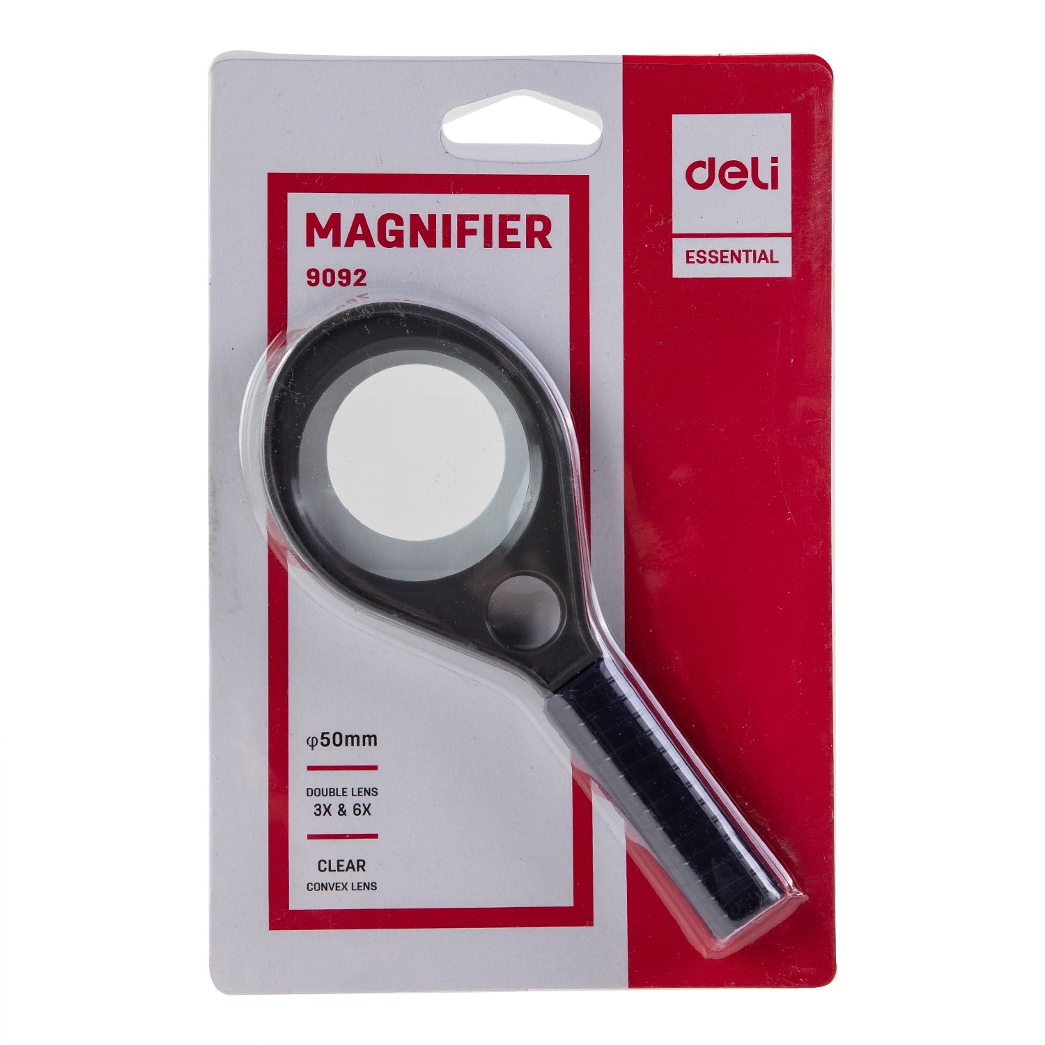 Deli Magnifier 3X, 6X - (E9092) - Al Masam Stationery LLC