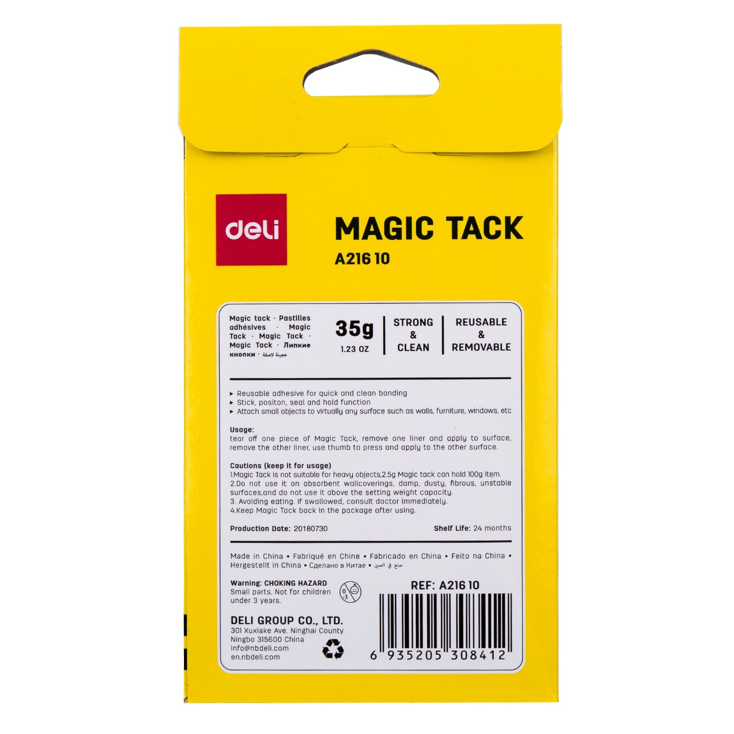 Deli Reusable Magic Tack 35g - Al Masam Stationery LLC