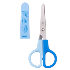 Deli Scissors 121mm w/sleeve - Al Masam Stationery LLC