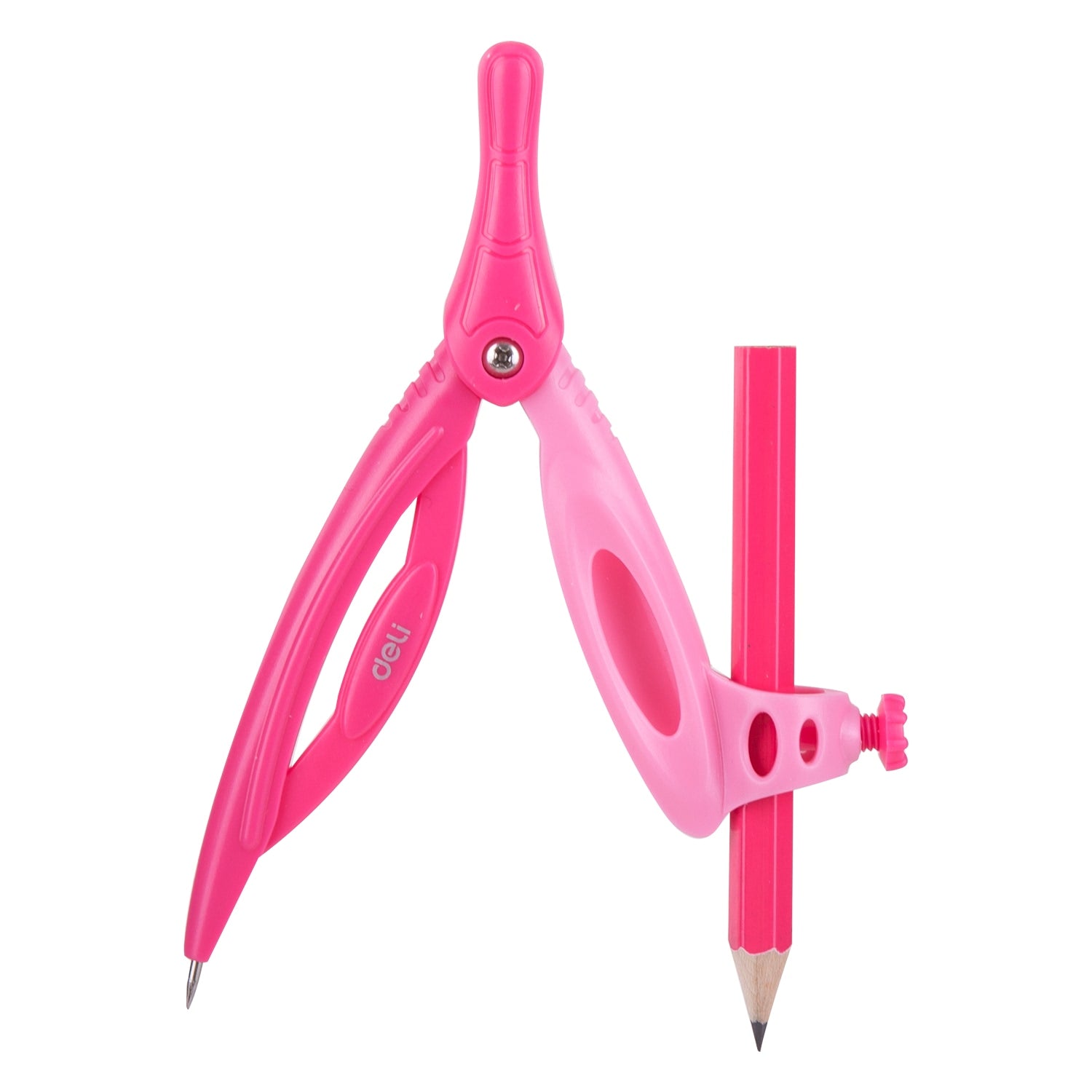 Deli Drafting Ruler 15cm Set Squares Protractor Compass Pencil Eraser Sharpener 2C - Al Masam Stationery LLC