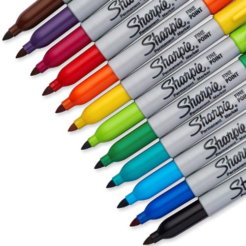 Sharpie Fine Point Permanent Marker Assorted 14 Pieces - Al Masam Stationery LLC