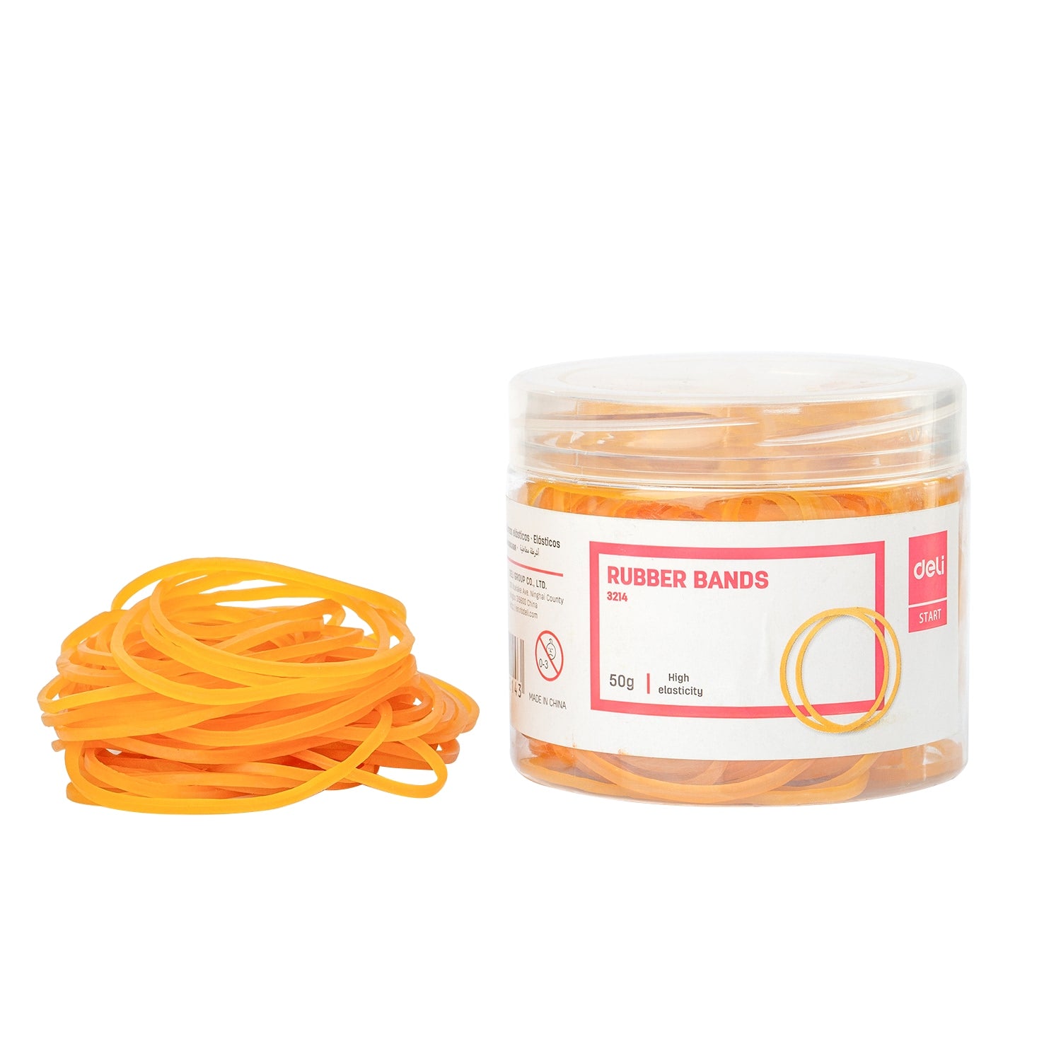 Deli Rubber Bands 70mm (50 Grams) - Al Masam Stationery LLC