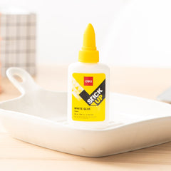 Deli White Glue 40ml - Al Masam Stationery LLC