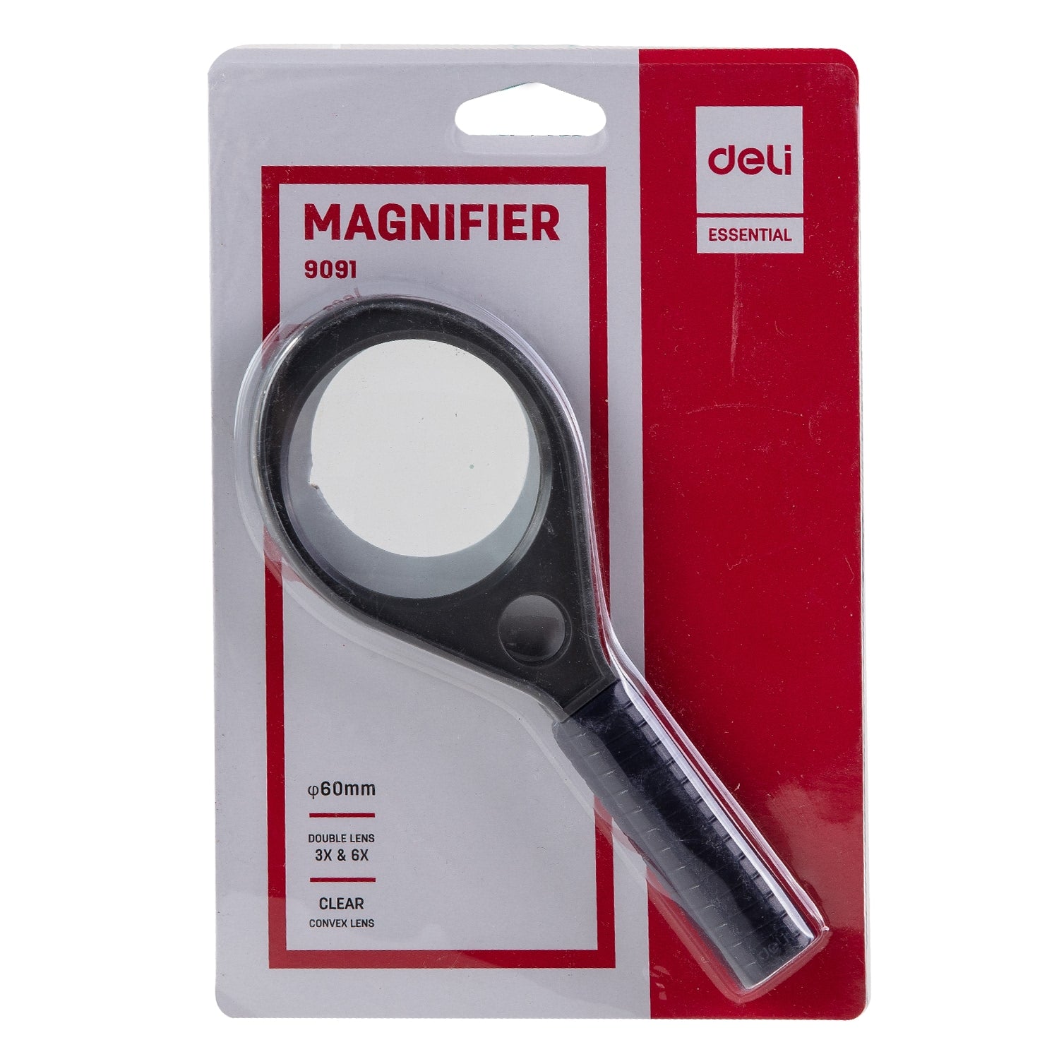Deli Magnifier 3X, 6X - (E9091) - Al Masam Stationery LLC