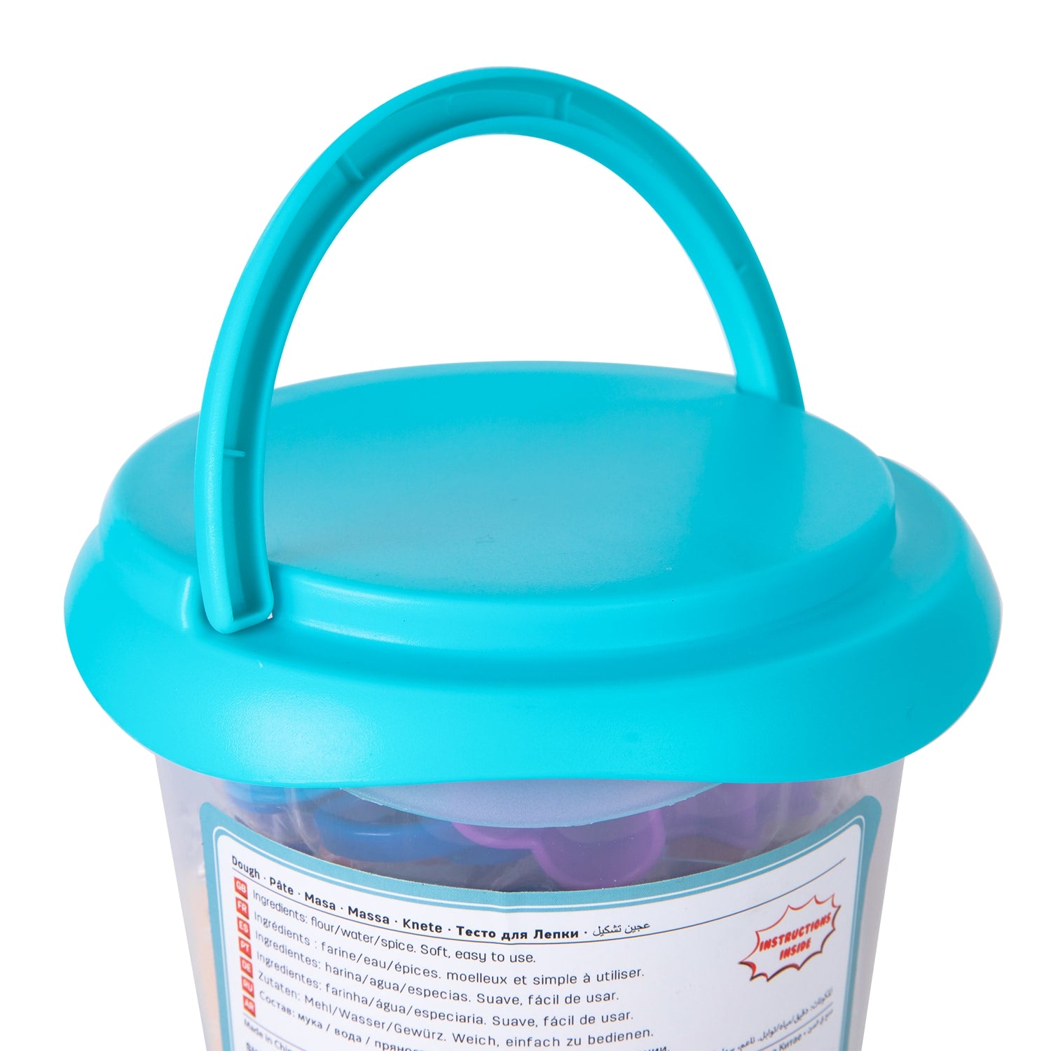 Deli Play Dough 24 colors, Net weight: 340g - Al Masam Stationery LLC