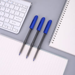 Deli Ball Point Pen Mini tip 0.7mm - Blue - Al Masam Stationery LLC