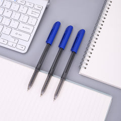 Deli Ball Point Pen Bullet tip 1.0mm - (Blue) - Al Masam Stationery LLC