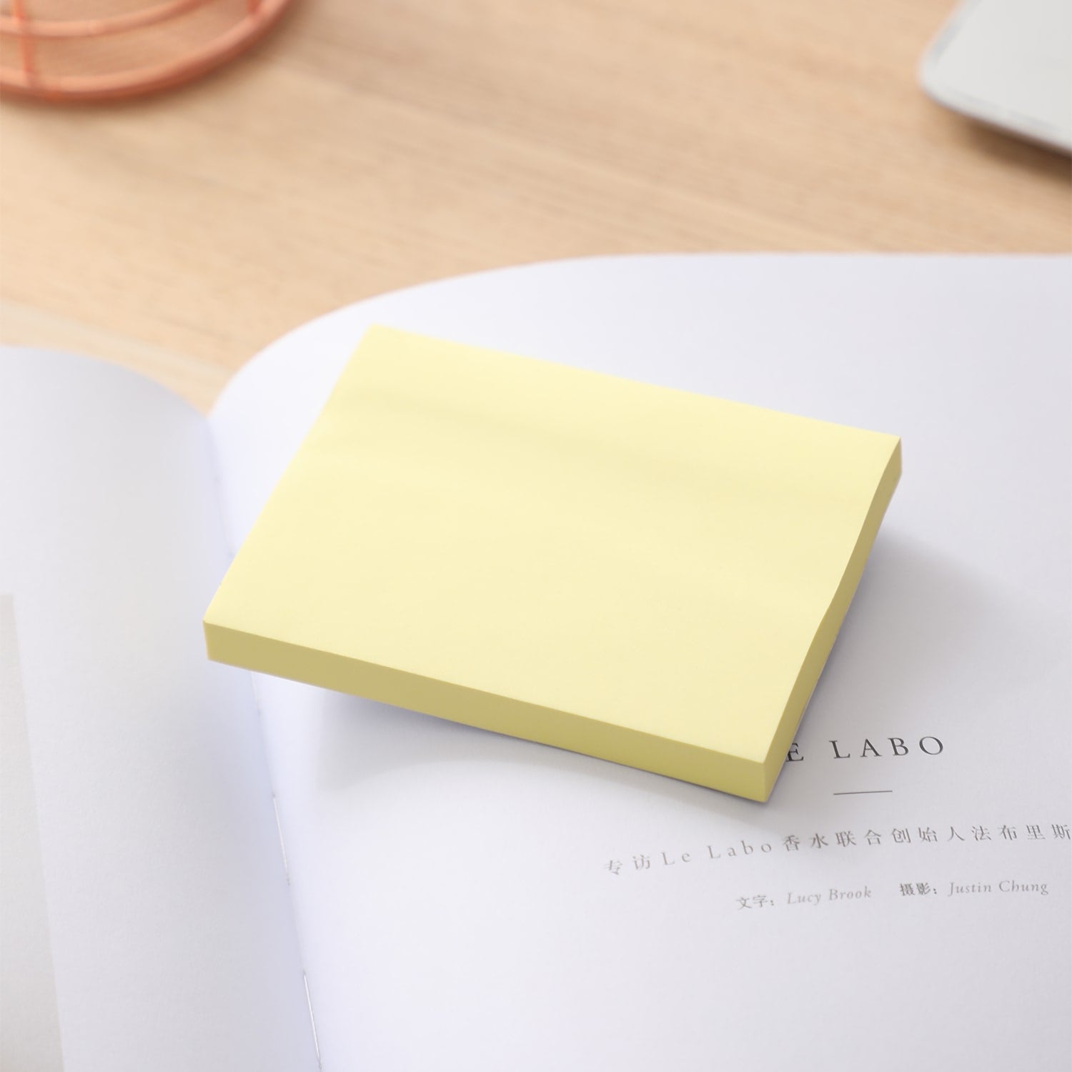 Deli Sticky Notes 76x101mm 3''x4'' Yellow - Al Masam Stationery LLC