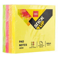 Deli Sticky Notes 76x76mm 3''x3''