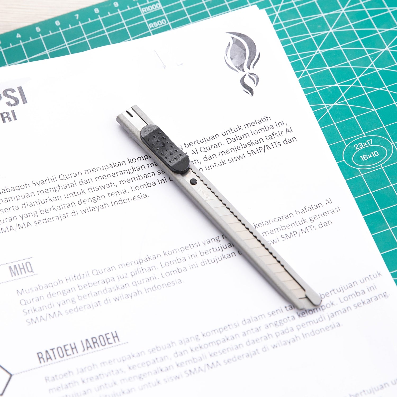 Deli Metal Small Cutter - Al Masam Stationery LLC